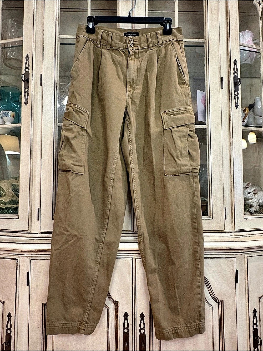 Banana Republic Women's Cargo Pants Cotton Waist 27/4